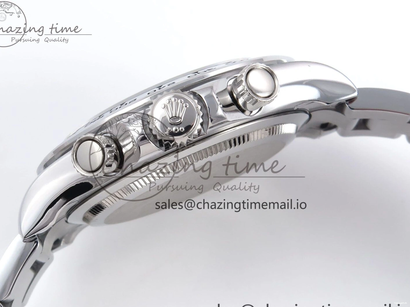 SS Best Daytona Weight） (Gain QF V6 Edition on SH4131 Silver 1:1 Black 126509 Bracelet Dial 0505